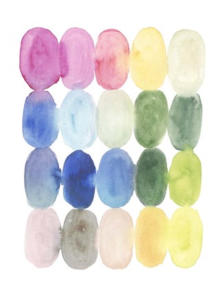 Framed Color Melt II Print