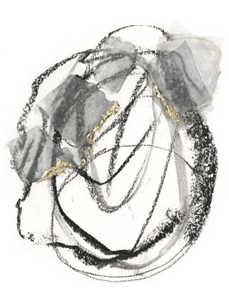 Framed La Valses II Print