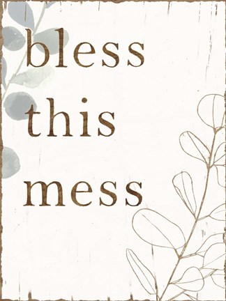 Framed Farmhouse Mantra I Print