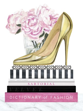 Framed Get Glam II Print