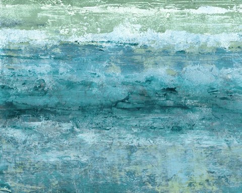 Framed Aegean Seas II Print