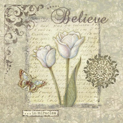 Framed Word Inspiration III Print