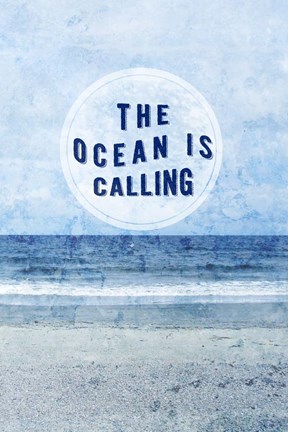 Framed Paradise Sentiment II Print