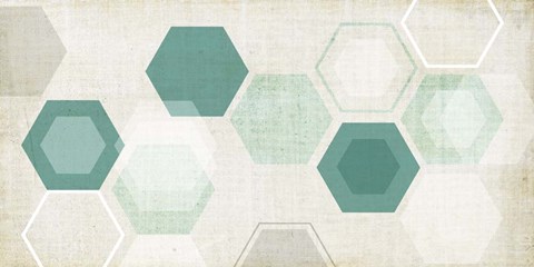 Framed Hex Mobile II Print