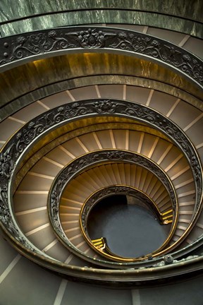 Framed Rome Staircase Print