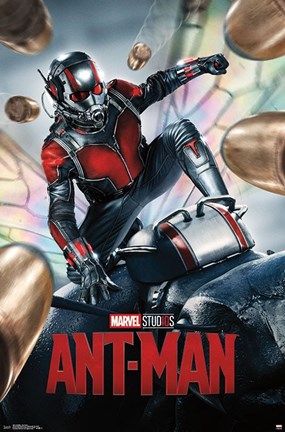 Framed Ant-Man Print