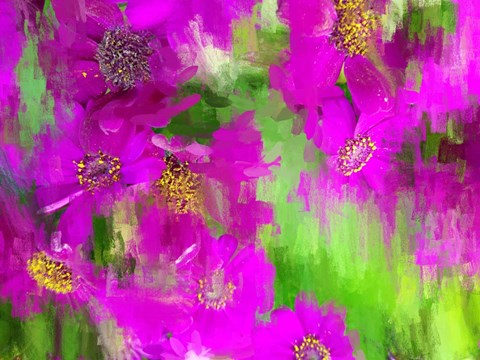 Framed Close Your Eyes and Feel Them Print