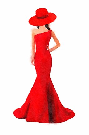 Framed Fashion Summer - Inspiration 8 Print