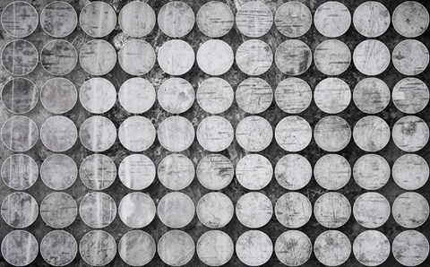 Framed Concrete Shapes 10 Print