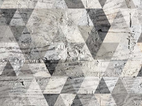 Framed Geometric Shapes 8 Print