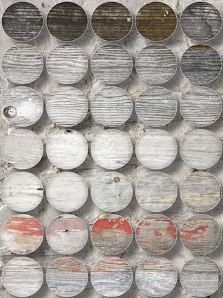 Framed Geometric Shapes 9 Print