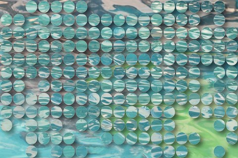 Framed Water Surface 12 Print