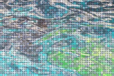 Framed Water Surface 15 Print