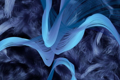 Framed Feather Breeze 8 Print