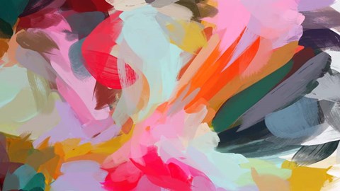 Framed Color Movement 9B Print