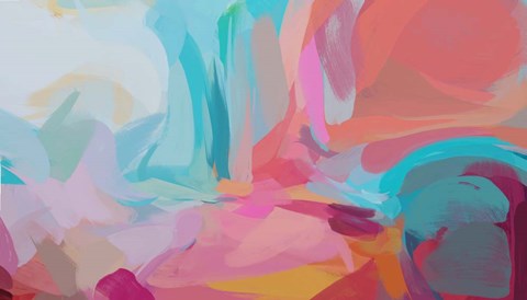 Framed Color Movement 12 Print