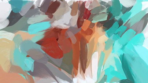 Framed Color Movement 15 Print