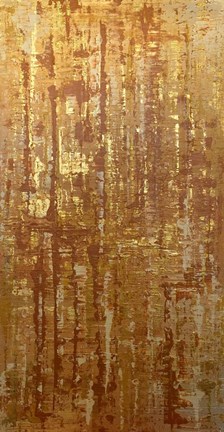 Framed Gold Water Print