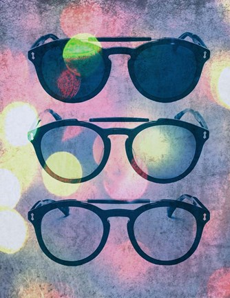Framed Sunglasses 2 Print