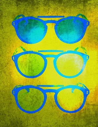Framed Sunglasses 3 Print