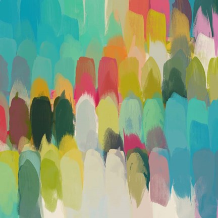 Framed Color Palette 2 Print