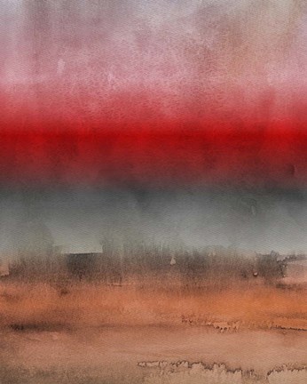 Framed Abstract Minimalist Rothko Inspired 01-44 Print