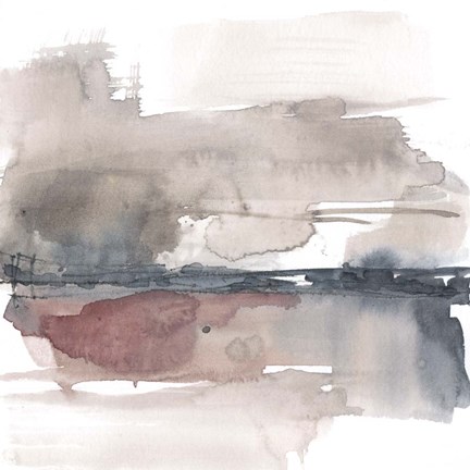 Framed Earth Horizon V Print