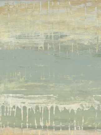 Framed Muted Horizon II Print