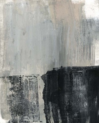 Framed Ebony Foundation I Print