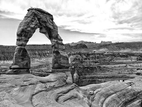 Framed Desert Arches I Print