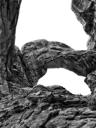 Framed Desert Arches VI Print