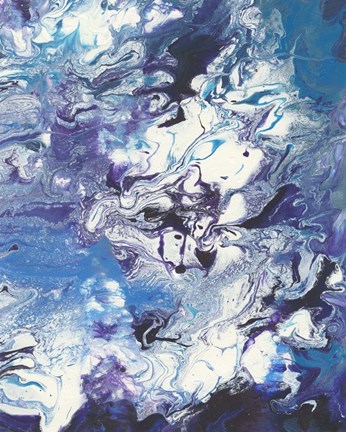 Framed Meandering Mulberry II Print