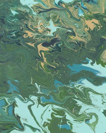 Framed Rambling Sage I Print