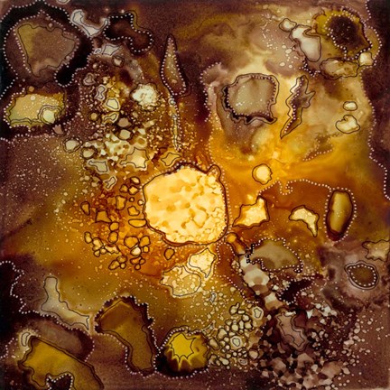 Framed Chestnut Illumination I Print