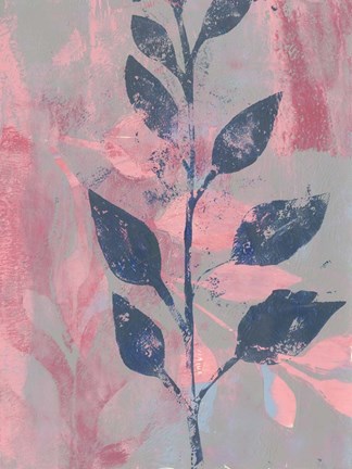 Framed Slender Stem I Print