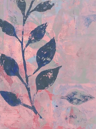 Framed Slender Stem II Print