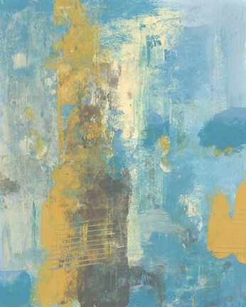 Framed Caribbean Sea II Print