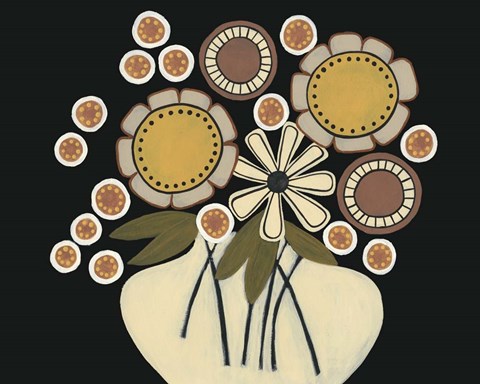 Framed Summer Garden Floral II Print