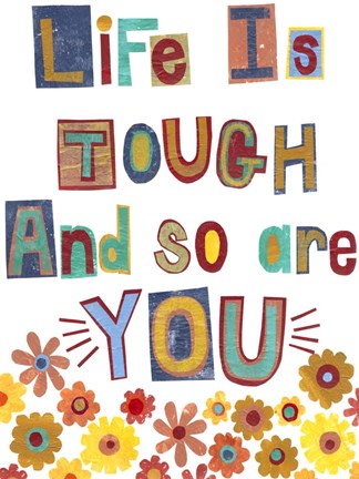 Framed Positive Power III Print