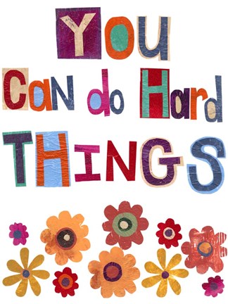 Framed Positive Power IV Print