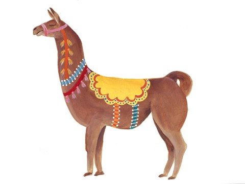 Framed Festival Animal II Print