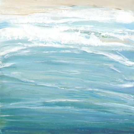 Framed Sea Breeze Coast II Print