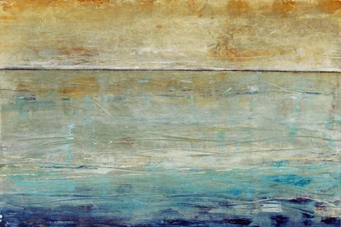 Framed Placid Water I Print