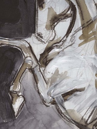 Framed Horse Abstraction IV Print