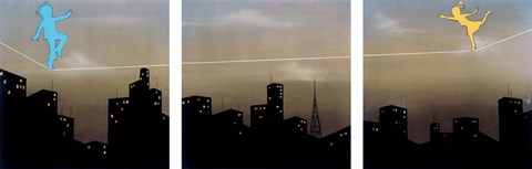 Framed Tiptoe to You Print