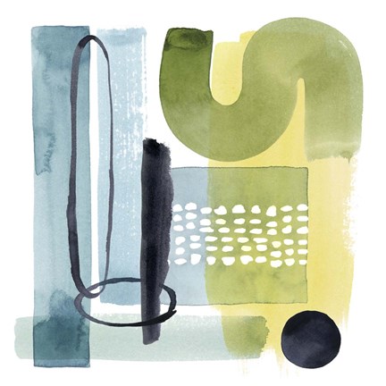 Framed Refractions III Print