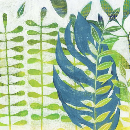 Framed Emerald Amazon II Print