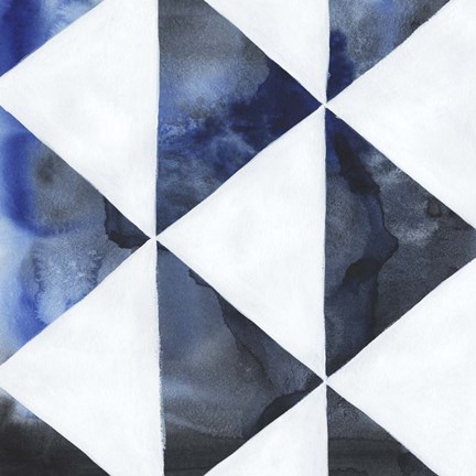 Framed Blue Screen III Print