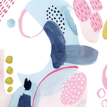 Framed Frolic Form III Print