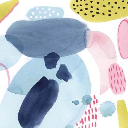 Framed Frolic Form IV Print